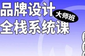 摇醒实验室 品牌设计全栈系统课大师班 第9期 2023【画质不错只有视频】