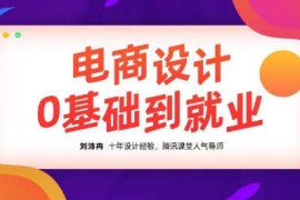 【良知塾】刘沛冉电商设计0基础到就业2020年