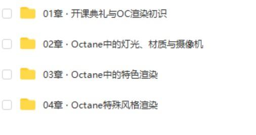 Octane TVart OC高级渲染训练营—三维丨C4D丨中级进阶 第2张