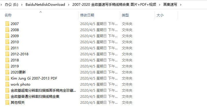 金政基2019超时空速写+金政基2007-2020速写手稿线稿合集图片+PDF+视频 第5张