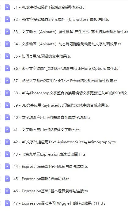从零开始学AE（下）：进阶核心课程 第4张