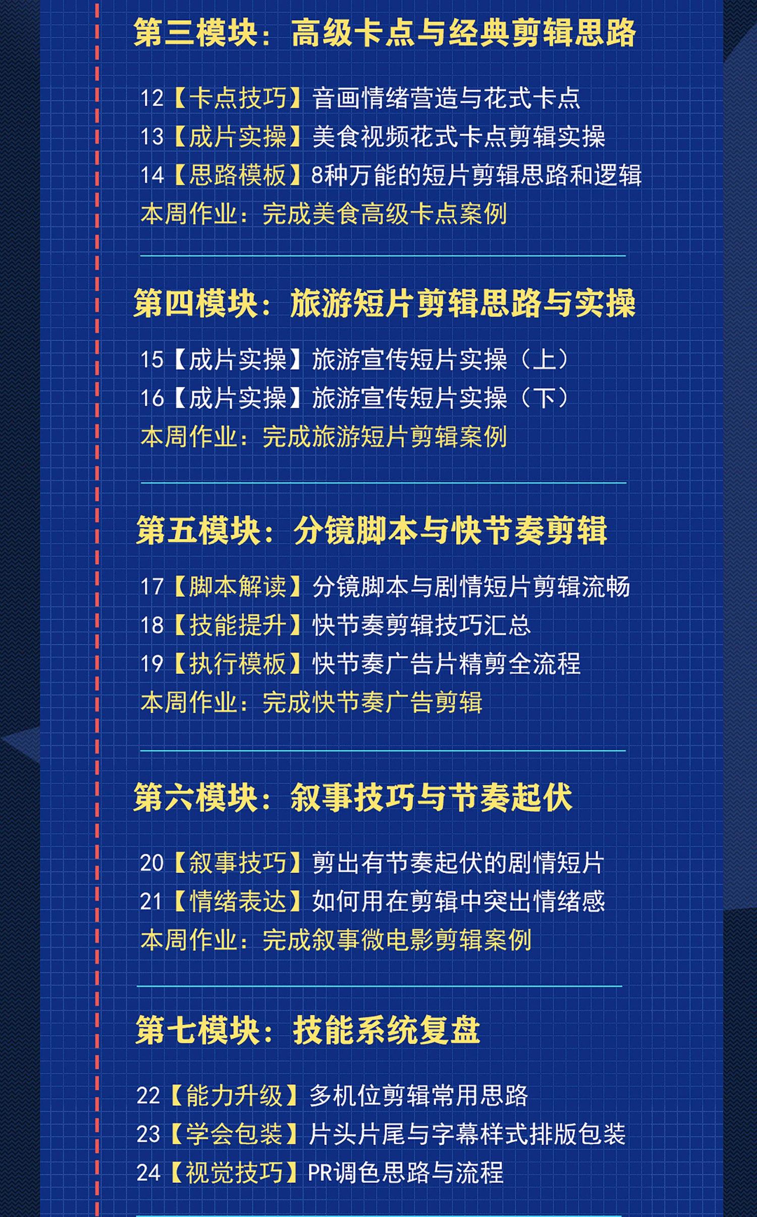 南门录像 - 剪辑思维训练营 零基础系统学剪辑 第6张