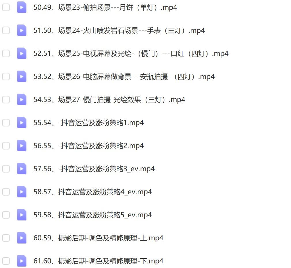 抖音 小石头商业产品摄影全能班 第4张